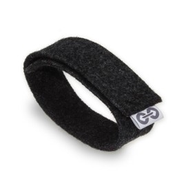 URBAN ZWEIRAD Felt Strap (Small, 37 cm) for Bike Shelves - Strap / Band to Fix Your Front Wheel to The Frame (anthracite)