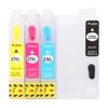 Ink Cartridge Set Printer Accessories for 271XL WF7610 3640 7110