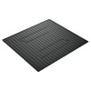 SAUTVS TPE Cargo Bed Mat Liner for Kawasaki Mule, Rubber