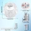 Goktvai RP41661 Shower Handle Replacement for Delta Peerless, Acrylic Shower