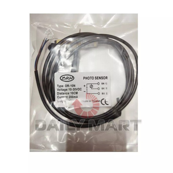 DRH New In Box DRH DR-10N Photoelectric Sensor