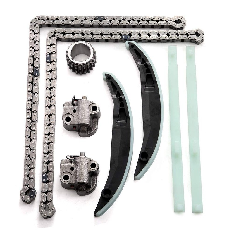 AZHZ Engine Timing Chain Kit Time Chain Part Set W/Tensioner