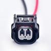 DECKBU 2 Pin Way Auto Connector ABS Sensor Plug Press
