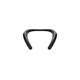 Sharp AN-SS1(BK) Aquos Sound Partner Wireless Neckband Headphones/Wearable Speakers with 14hr Playback, Call Answering, Voice Assistant - Black 181mm x 181mm x 16mm