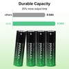 18650 Rechargeable Battery 3.7V Large Capacity 9900mAh Button Top for