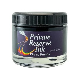 Private Reserve 60 ml Bottle Fountain Pen Ink, Ebony Purple