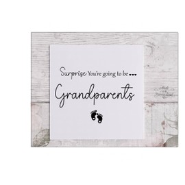 Surprise you're going to be Grandparents Card, announcement card for soon to be grandparents, first grandchild pregnancy announcement, grandparent to be card, new parents to be pregnancy reveal