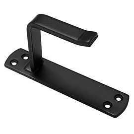 Waki Sangyo BK-1003 Seating Punching Receptor, Frosted, Gate Door, Warehouse, Shed, Black, 1.8 inches (45 mm)