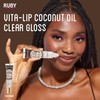 Ruby Kisses Broadway Vita-Lip Clear Lip Gloss (Coconut Oil 6