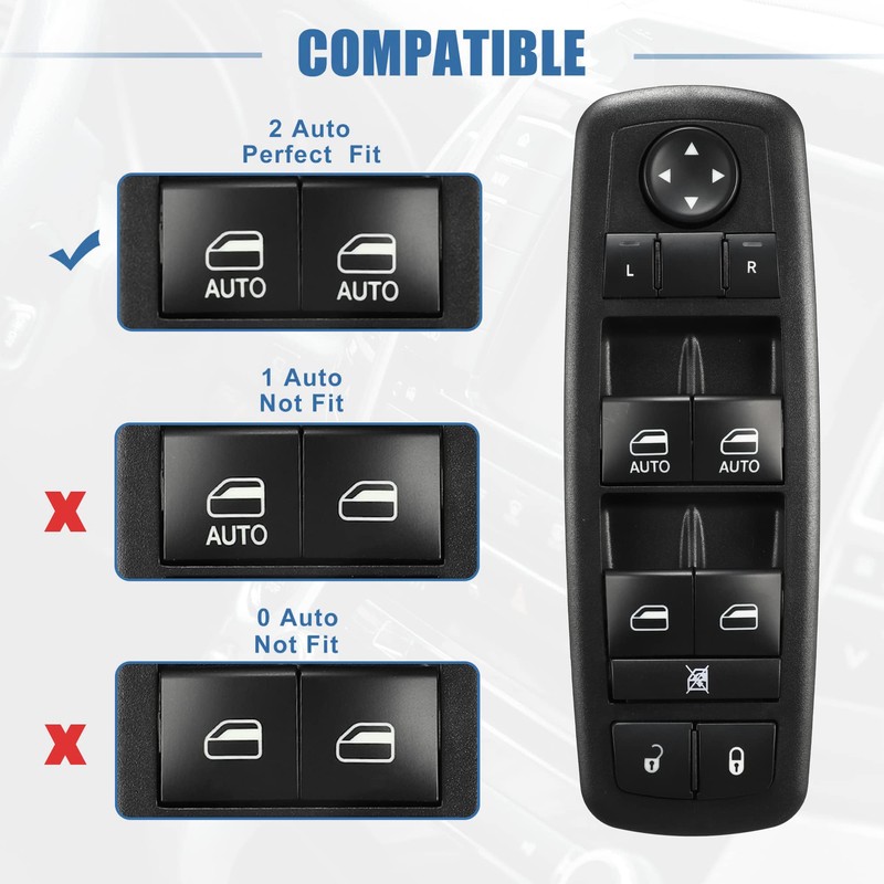 Car Left Front Window Switch Driver Side Control Door Master