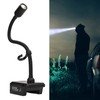 Gooseneck Work Light LED Cordless Lamp Rechargeable 2 USB Ports