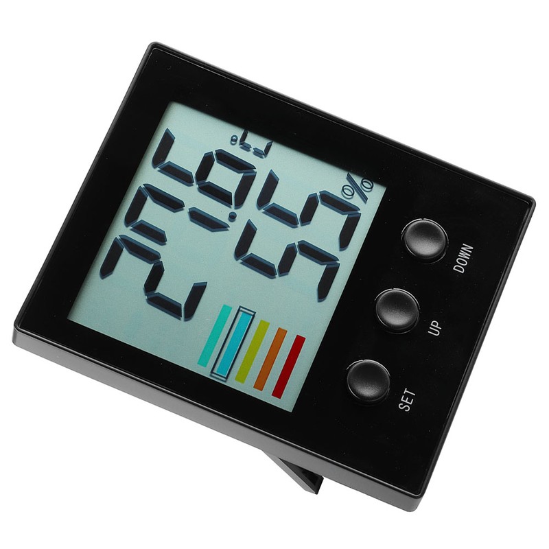 Digital Indoor Thermometer Hygrometer Temperature Humidity Gauge with High Low