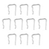 Common Rail Injector Leak Off Retaining Clips, 10pcs Fuel Leak