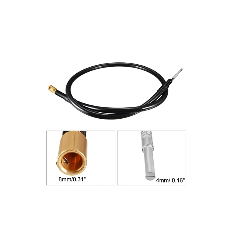 sourcing map Flexible Shaft Rotary Tool, Flex Shaft Attachment 1m