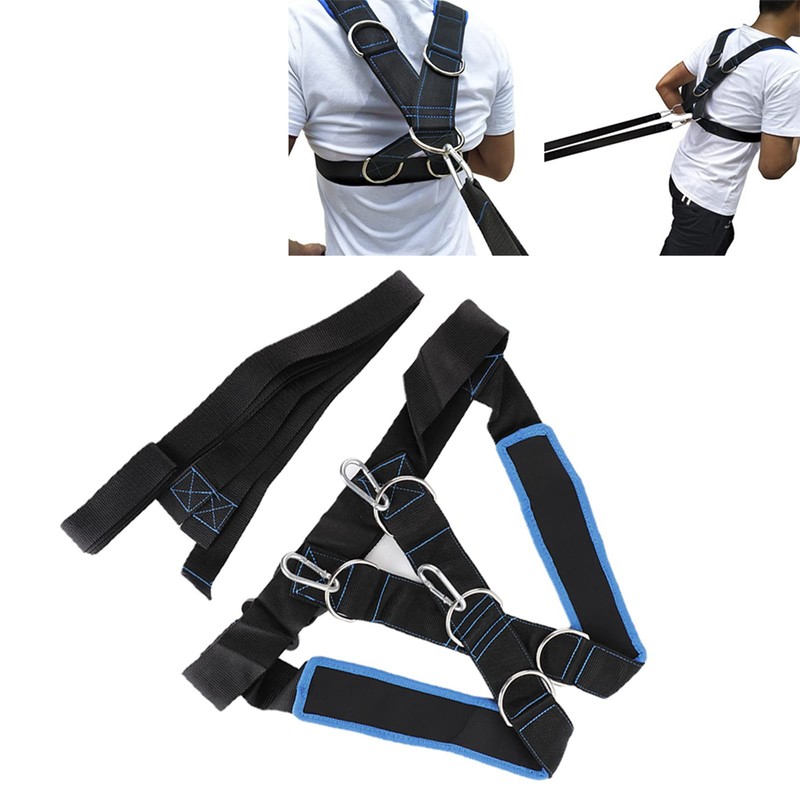 ZAWELIYO Speed Strength Training Sled Harness Resistance Band Sports Equipment