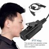 4ft RadiatiOn proof Walkie Talkie Earpiece PTT Acoustic Tube Earpiece