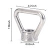 2 pcs of M12 304 Stainless Steel Heavy Duty Lifting