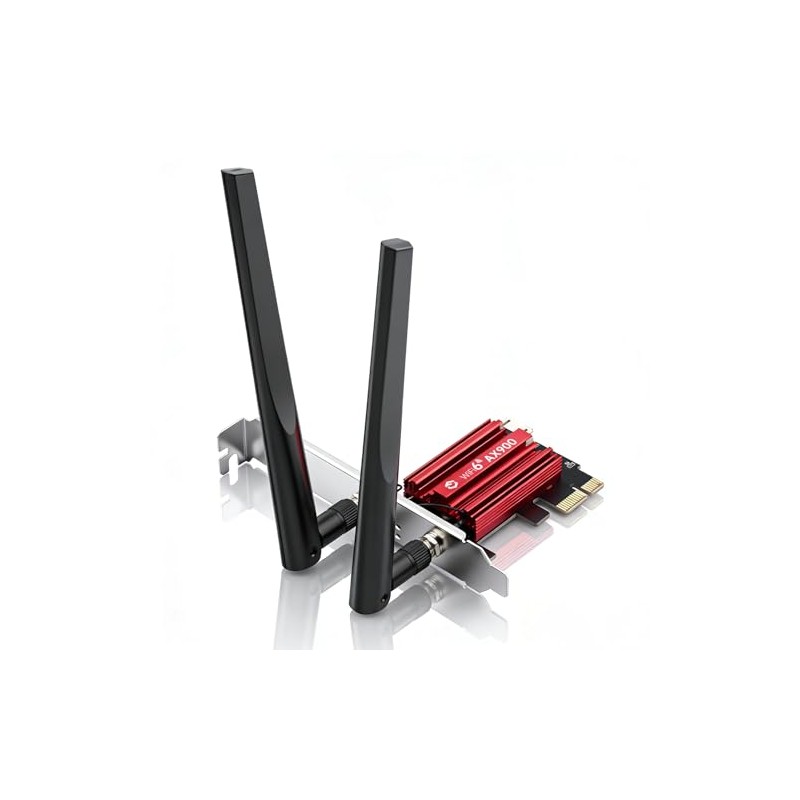 AX900 PCIe WiFi 6 Tarjeta de red de doble banda,