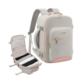 LOVEVOOK Ryanair Hand Luggage 40 x 20 x 25 cm, Small Hand Luggage Backpack Bag Travel Backpack Airplane Carry On Hand Luggage Travel Backpack for 14 Inch Laptop Women Men Cabin Bag Eurowings Wizz,