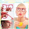 Drinking Straw Glasses Straw Glasses Reusable Glasses Straw Annual Meeting