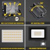 SKYWORLD 2Pcs 30W LED Flood Light with Motion Sensor -
