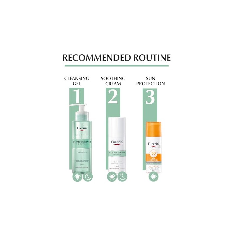 Dermopurifyer Oil Control Adjunctive Soothing Cream - 50ml
