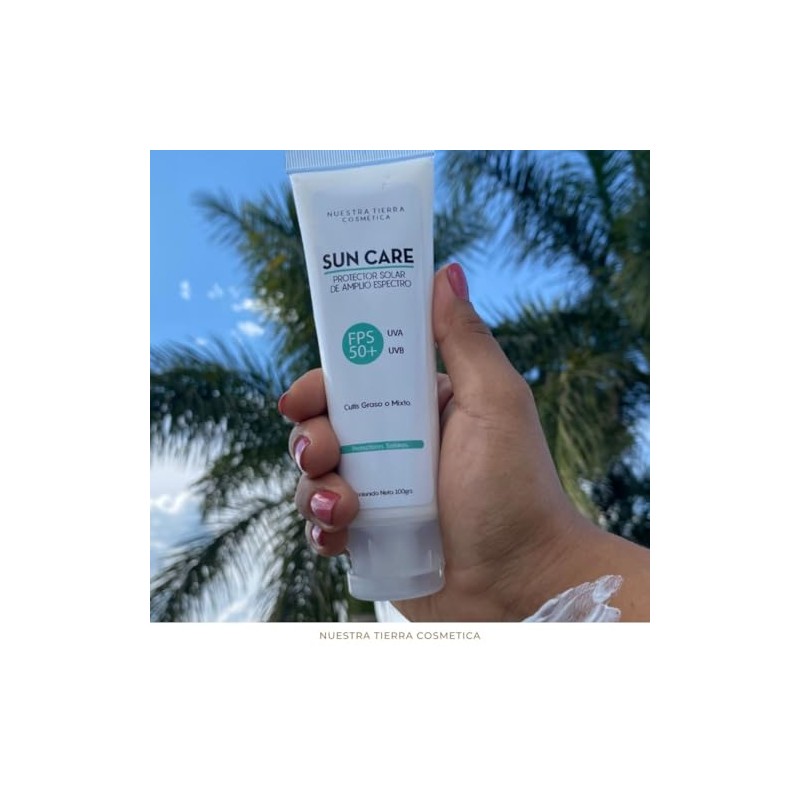 Nuestra Tierra Cosmética Sun Care Kit Protector Solar FPS 50+