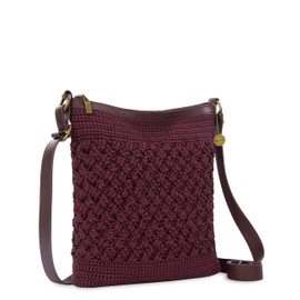 The Sak Lucia Crossbody Purse - Hand Crochet Women's Handbag for Everyday & Travel - Cross Body Bag With Zipper Pockets
