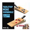 Buffalo Games - Tabletop Mini Cornhole - Dexterity Skill Game