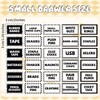 42 Pieces Teacher Toolbox Labels Tool Box Storage Label Classroom