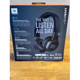 JBL NEW JBL LIVE 675 NC HARMAN WIRELESS TRUE ADAPTIVE NOISE CANCELING HEADPHONES