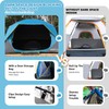 LOYEAHCAMP 4 Person Blackout Camping Tent, Easy Setup Waterproof Family