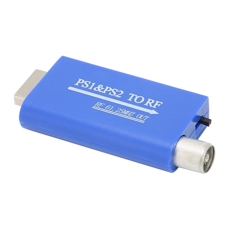 For PS1/2 to RF Adapter TV RF Signal Conveter for
