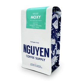 Moxy Arabica Ground Coffee Bean 12oz, Vietnamese Fair Trade Organic Single Origin