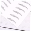 Baluue 6sheets Eyebrow Stickers of Hair-like Simulation for Women Easy