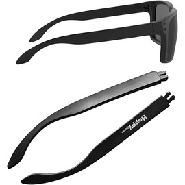 Happy Shades The Replacement Temple Arm Compatible with Oakley Holbrook OO9102, OO9417, OO9244 – Durable & Secure Fit for Sunglass Frames (Right, Black) ONE LEG