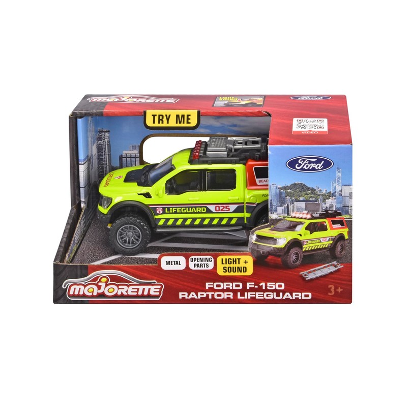 Majorette Ford F-150 Raptor Lifeguard