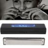 C Key Harmonica 24‑Hole Polyphonic Student Adult Beginner Playing Resin