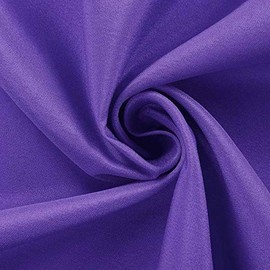 60''x102 Inch Rectangle Tablecloth Polyester Circular Wrinkle Free Table Cloth – Solid Soft Dinner Table Cover for Buffet Table, Wedding, Parties and Dinner - Purple