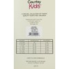 Country Kids Girl's Microfiber Opaques Tights, Black, 6-8 Years UK