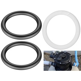 SPX0735GA O-Ring and Backup Ring Replacement Kit Compatible with Hay-Ward Vari-Flo Multiport Valves S200, S220T, S180T, S220SFT, S210t93SFT, S220T2, SP0711, SP0712, SP0714T, SP0715 Series Model
