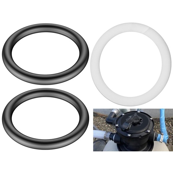 SPX0735GA O-Ring and Backup Ring Replacement Kit Compatible with Hay-Ward