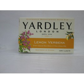 Yardley Lemon Verbena Bar Soap 4.0 Ounce