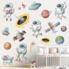 DaraBaby Vinil Decorativo Infantil Astronauta Cohete Nave Niño Ó Bebe