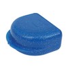 Sparkle/Glitter Gum Shield Case - Mouthguard Box for Ortho Retainers, Nightguards, Dentures (Glitter Sparkle Blue)