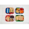 Mepal Brotdose Campus mit Bento-Einsatz & Gabel 700 ml, Farbige