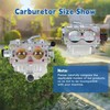 Silscvtt 16100-Z9E-033 Carburetor Replacement for Honda GX630 GX660 GX690 GX630R
