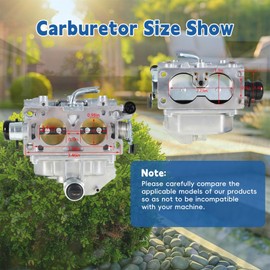 Silscvtt 16100-Z9E-033 Carburetor Replacement for Honda GX630 GX660 GX690 GX630R GX630RH GX690R V-Twin Cylnder Engine for Predator 670 16100-Z9E-023 Carburetor