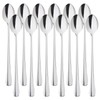 12 Pcs Latte Macchiato Spoons Set Ice Cream Spoons Long