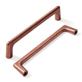 khtumeware 10 Pack 5"(128mm) Vintage Drawer Pulls Antique Copper Cabinet Pulls Kitchen Hardware Cabinet Handles Drawer Handles Knobs.
